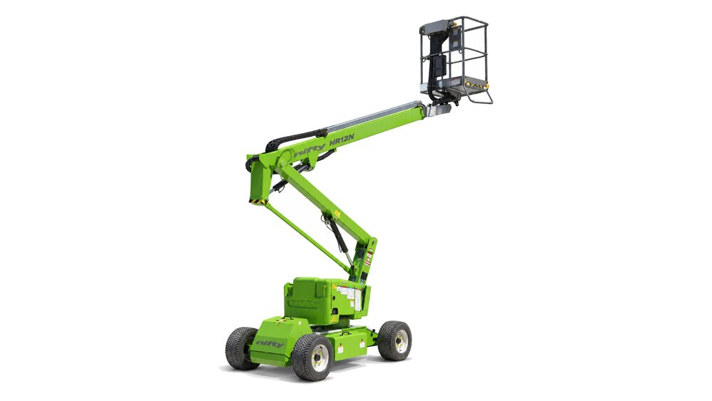 Compact Boom 12 m available to hire from KBO Hire