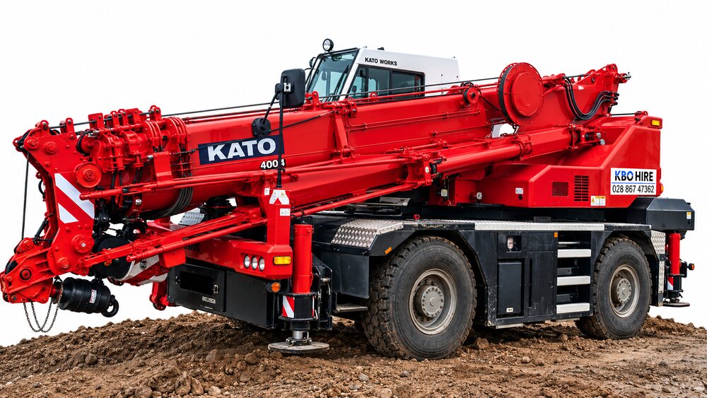 Compact Cranes 35–45T available to hire from KBO Hire