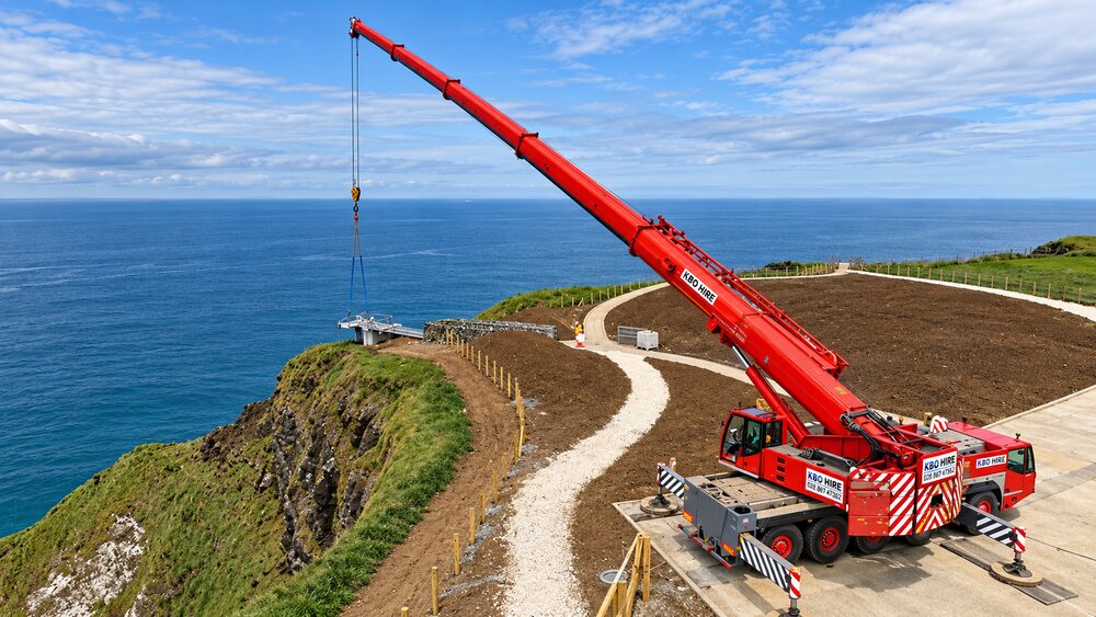 All-Terrain Cranes 55–80T available to hire from KBO Hire