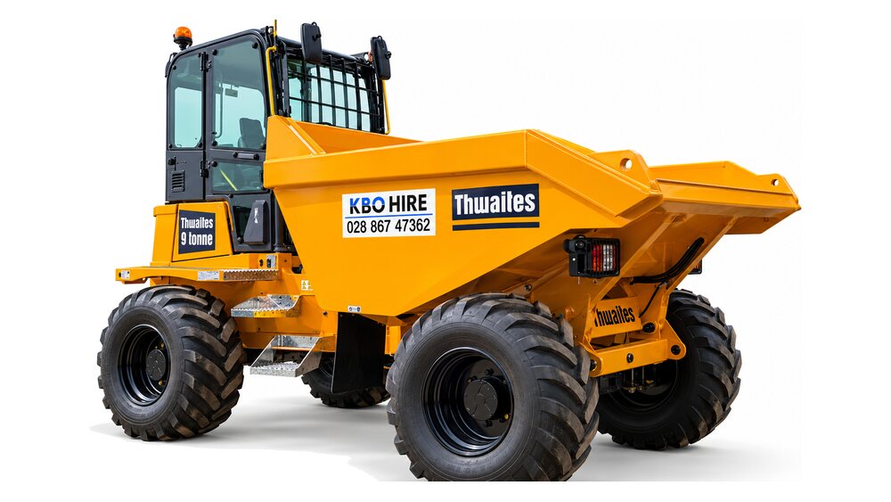 Site Dumpers 1–9T: 9T straight-tip