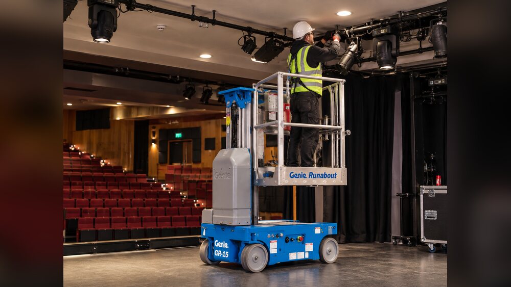 Vertical Mast Lift available to hire from KBO Hire
